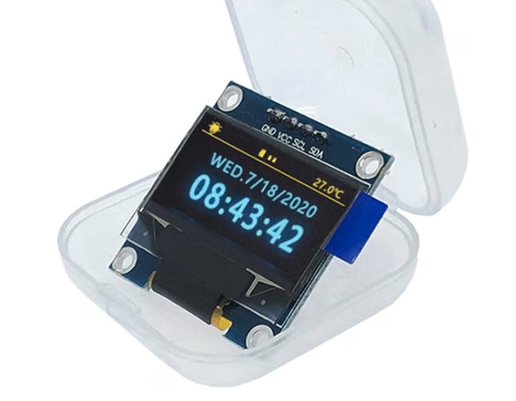 SSD1306 128x64 OLED (Yellow & Blue)